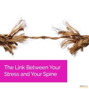 stress and back pain