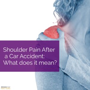 Shoulder Pain Car Accident